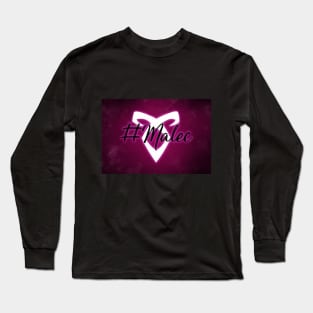 Shadowhunters - #Malec w/ Angelic Rune - Pink Glow Long Sleeve T-Shirt